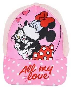 Kepurė Disney Minnie vaikiška beisbolo kepuraitė „All My Love“, 52 cm