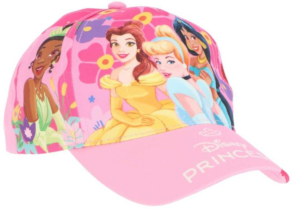 Kepurė Disney Princess Friendship vaikiška beisbolo kepuraitė 53 cm