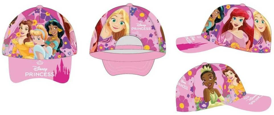 Kepurė Disney Princess Friendship vaikiška beisbolo kepuraitė 53 cm