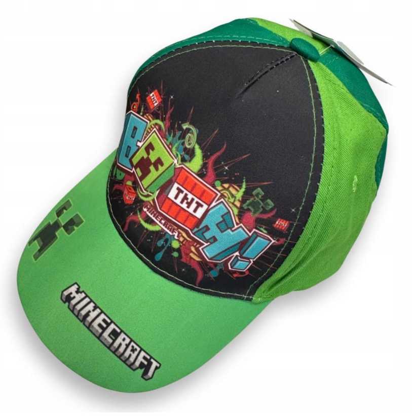 Kepurė Minecraft TNT vaikiška beisbolo kepuraitė 52 cm