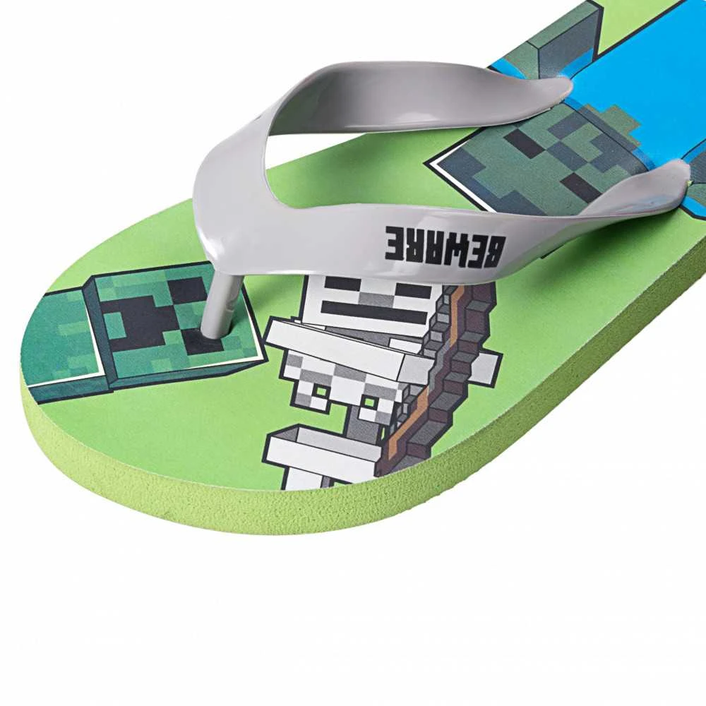 Kepurė „Minecraft“ vaikiškos šlepetės, Šlepetės 29/30