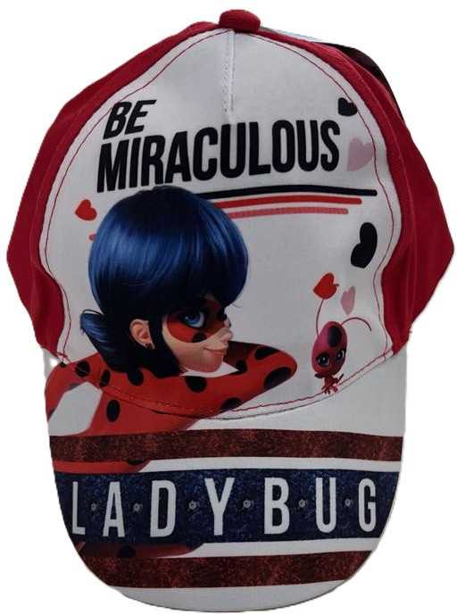 Kepurė „Miraculous Ladybug“ vaikiška beisbolo kepuraitė 52 cm