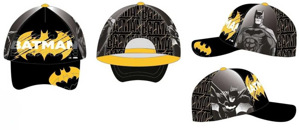 Kepurė Vaikiška beisbolo kepuraitė „Batman Signal“ 54 cm