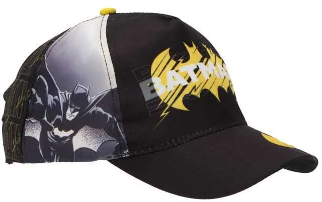 Kepurė Vaikiška beisbolo kepuraitė „Batman Signal“ 54 cm