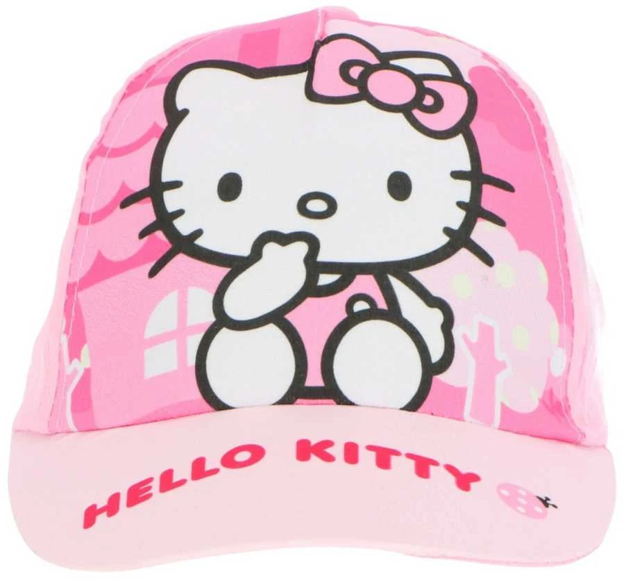 Kepurė Pink Vaikiška beisbolo kepuraitė „Hello Kitty Rožinė Town“ 53 cm