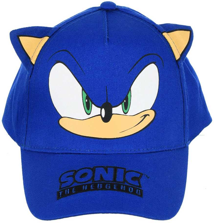Kepurė Vaikiška beisbolo kepuraitė „Sonic the Hedgehog“ 52 cm