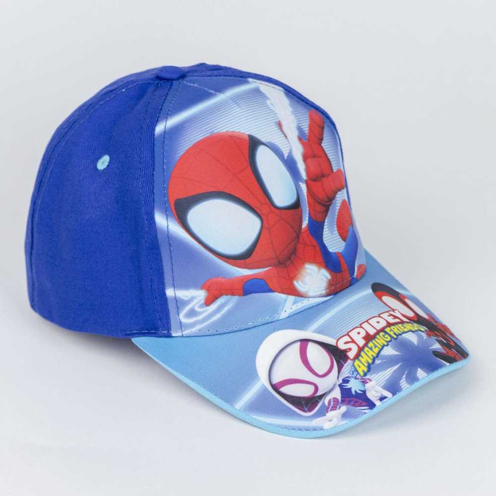 Kepurė Vaikiška beisbolo kepuraitė „Žmogus-voras“ su paveikslėliu „Spidey“ 51 cm