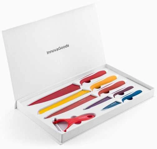 Innovagoods Innova Keraminių peilių ir skustuko rinkinys 6vnt. V0100530