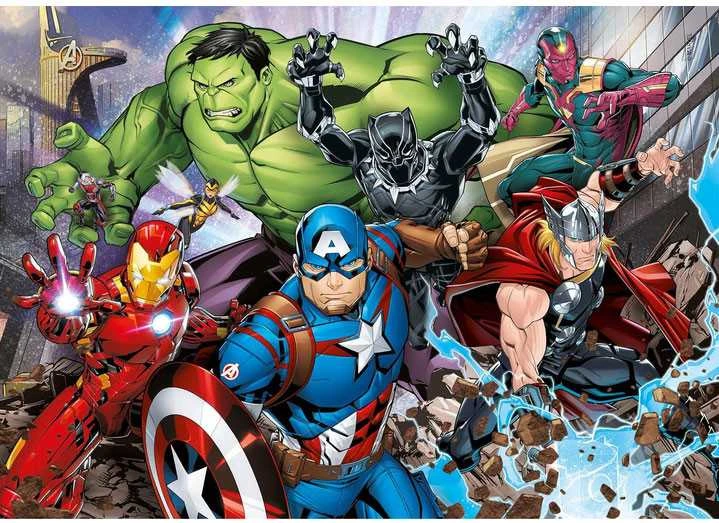Clementoni Dėlionė 2x60 vnt. - The Avengers (Keršytojai)