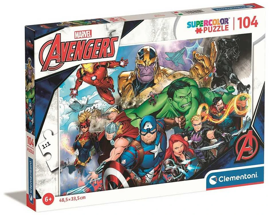 Clementoni Dėlionė 104 vnt. - Keršytojai "Avengers"