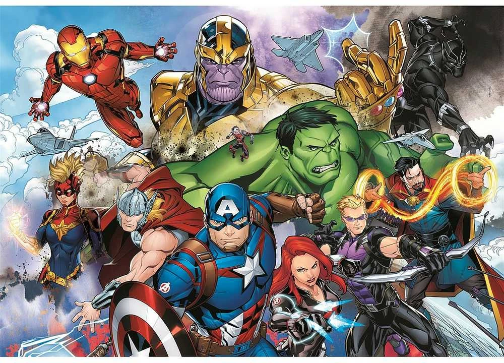 Clementoni Dėlionė 104 vnt. - Keršytojai "Avengers"