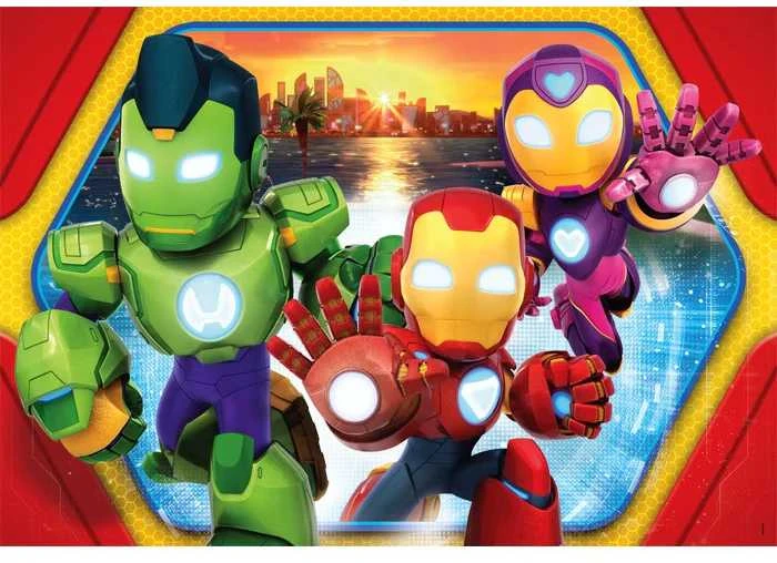 Clementoni Dėlionė 24 vnt. - Iron Man Awesome Friends