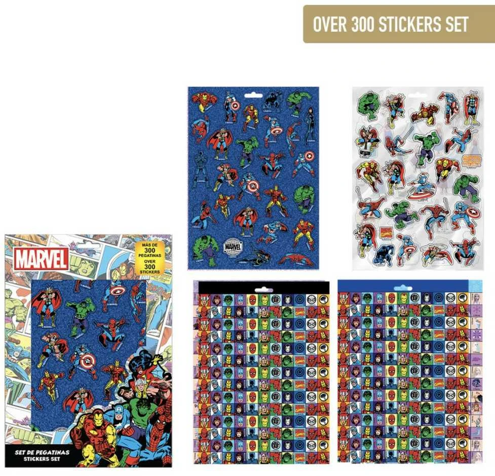 CERDÁ Marvel stickers set
