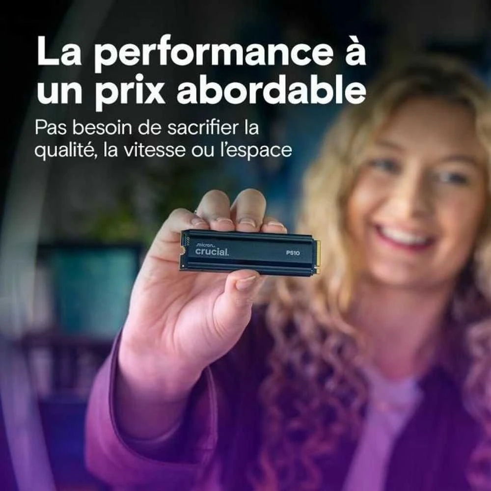„Crucial P510 M.2 PCIe 5.0 NVMe 1 TB“ aušintuvas