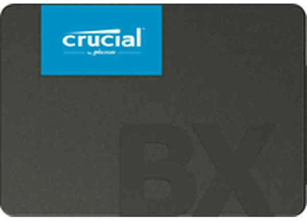Crucial | BX500 | 1000 GB | SSD sąsaja SATA | Skaitymo greitis 540 MB/s | Rašymo greitis 500 MB/s