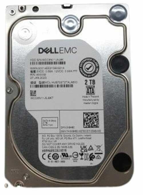 Dysk Dell DELL 400-BRCT dysk twardy 2 TB 7200 RPM 3.5'' Serial ATA III