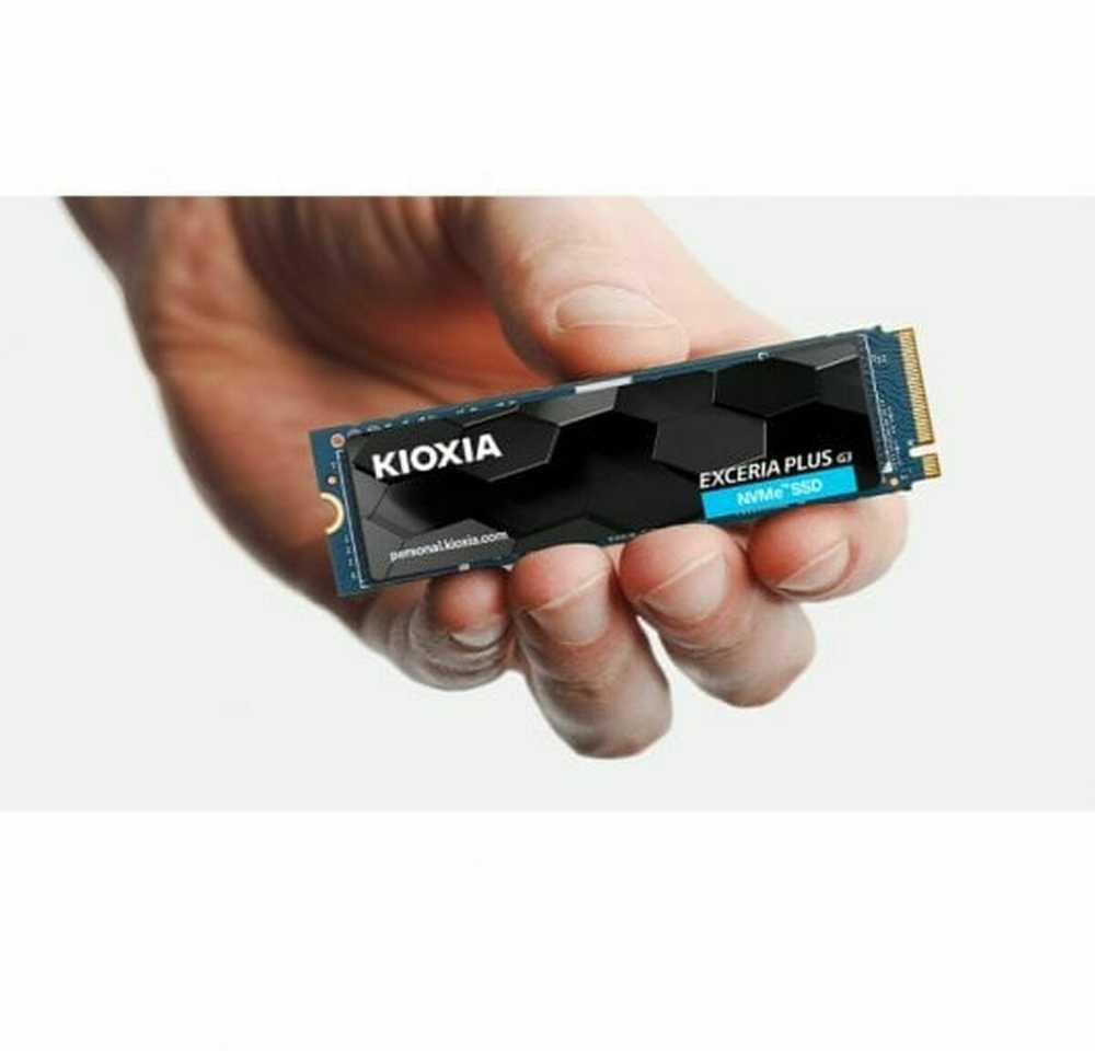 M.2 SSD - Kioxia Exceria Plus G3 2TB PCIe 4.0 5000MB/s Skaitymas 3900MB/s Rašymas
