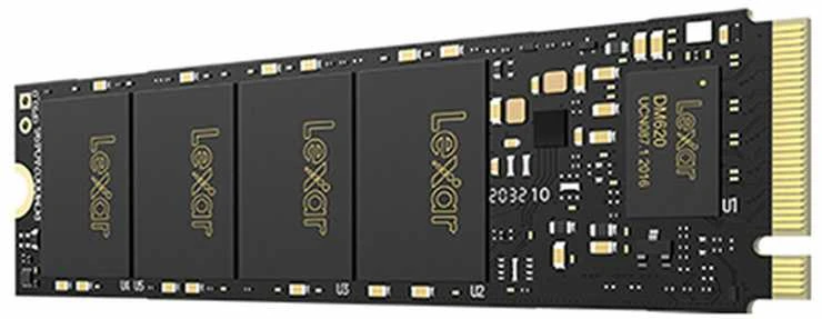 Kietasis vidinis diskas Lexar M.2 NVMe SSD LNM620 1000 GB, SSD form factor M.2 2280, SSD sąsaja PCIe Gen3x4, Rašymo greitis 3000 MB/s, Skaitymo greitis 3300 MB/s