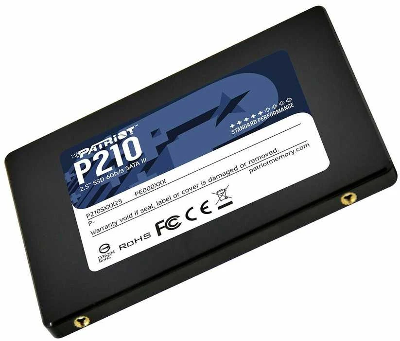 Kietasis vidinis diskas Patriot P210 SSD SATA III 2.5", 256 GB