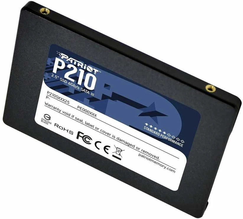 Kietasis vidinis diskas Patriot P210 SSD SATA III 2.5", 256 GB