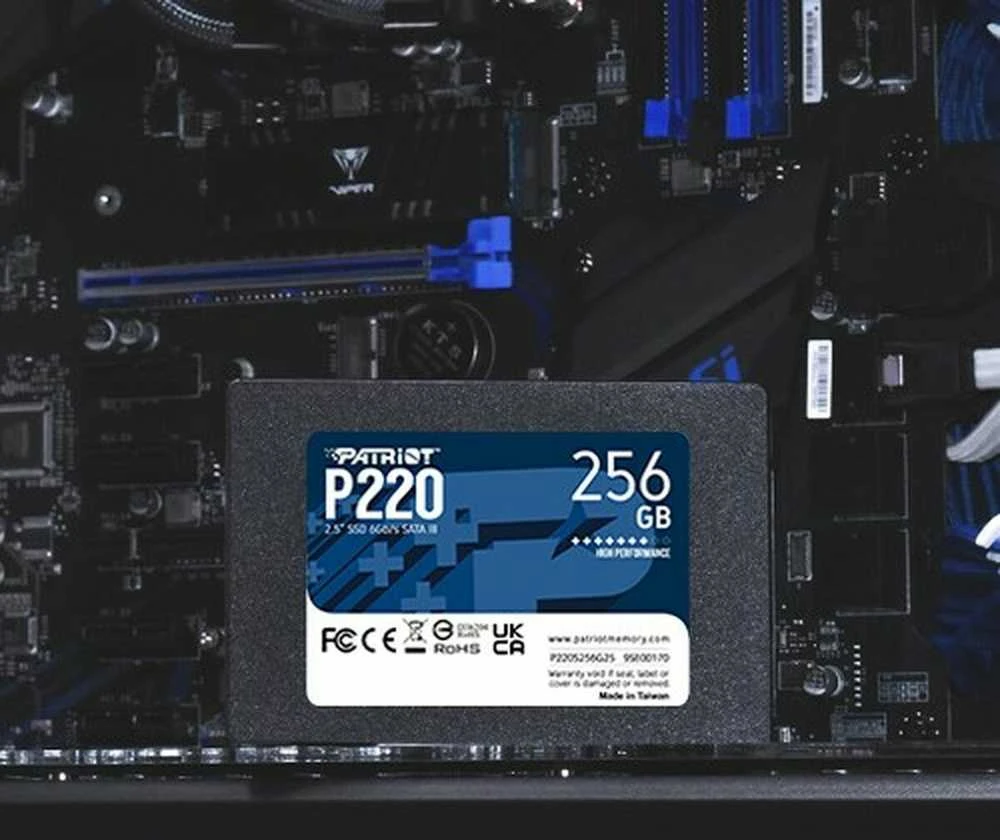 PATRIOT P220 256GB SATA3 2.5" SSD