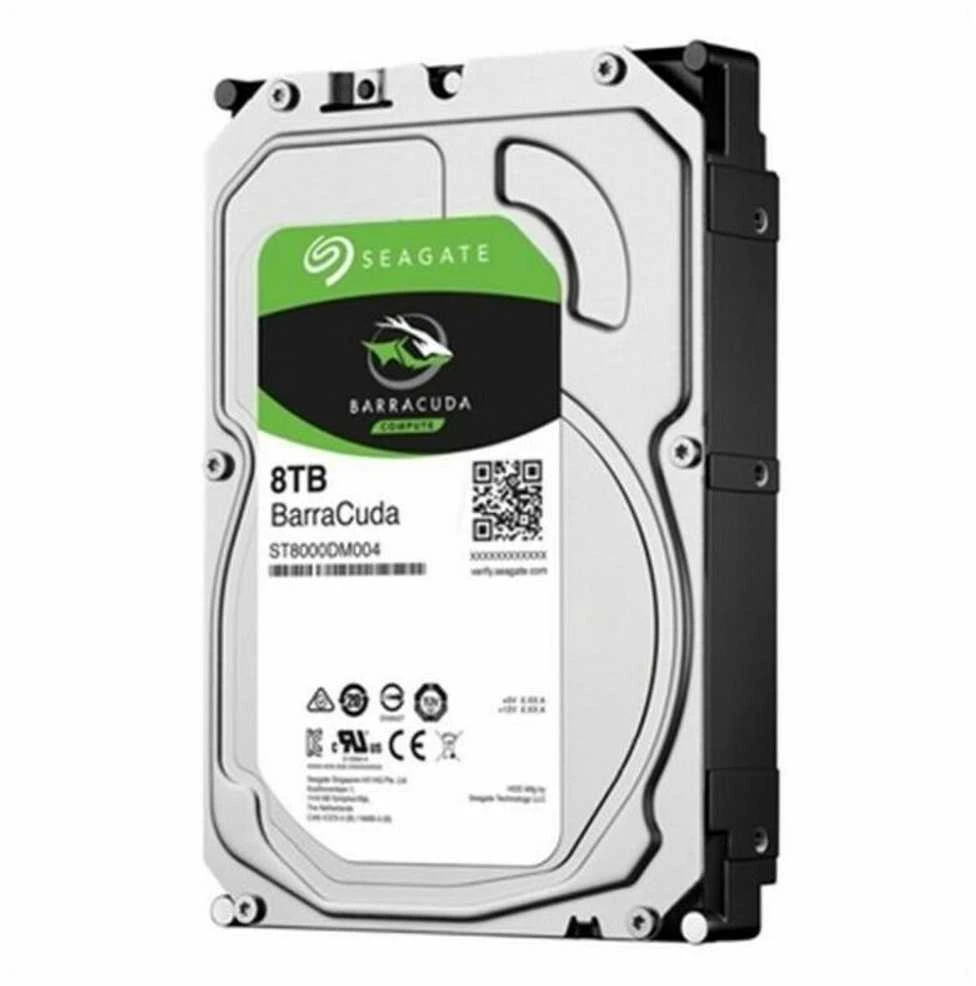 Vidinis kietasis diskas „Seagate BarraCuda“ 3,5 colio 8 TB SATA3 5400 RPM 256 MB