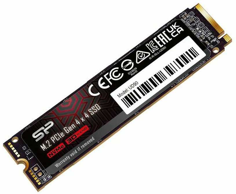 SILIKONIO MAITINIMO KOMPIUTERIS & COMMUNICAT SILICON POWER M.2 2280 PCIe 500 GB SSD UD90