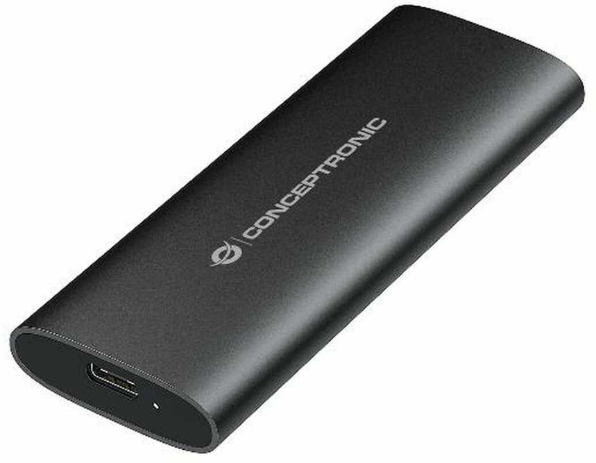 Conceptronic DANTE04B M.2 SATA/NVMe USB-C Juodas Korpusas