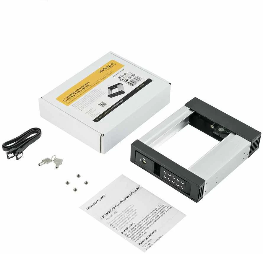 StarTech 5,25" 3,5" HDD SATA Drive Caddy (HSB1SATSASBA)