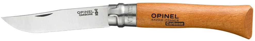 Opinel anglinio plieno peilis Nr.10 buko rankena