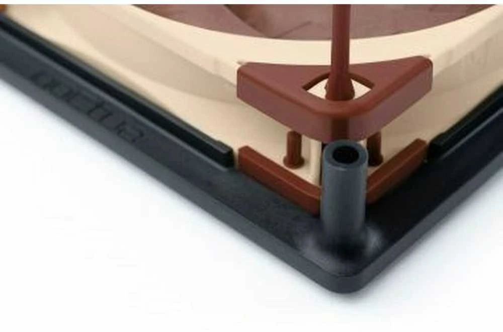 Noctua NA-SFMA1 kompiuterio aušinimo komponentas Universalus montavimo komplektas Juodas 2 vnt.