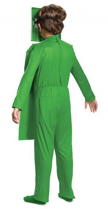 Klasikinis „Minecraft Creeper“ kostiumas 4-6 metams