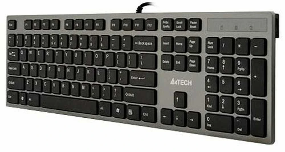 Klaviatūra A4Tech KV-300H, Pilkos spalvos