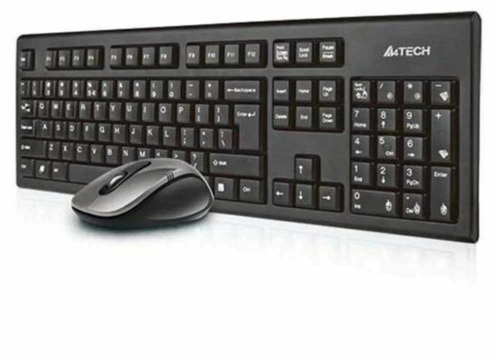 A4Tech A4TKLA41220 Klaviatūra ir pelė V-TRACK 2.4G 7100N RF nano