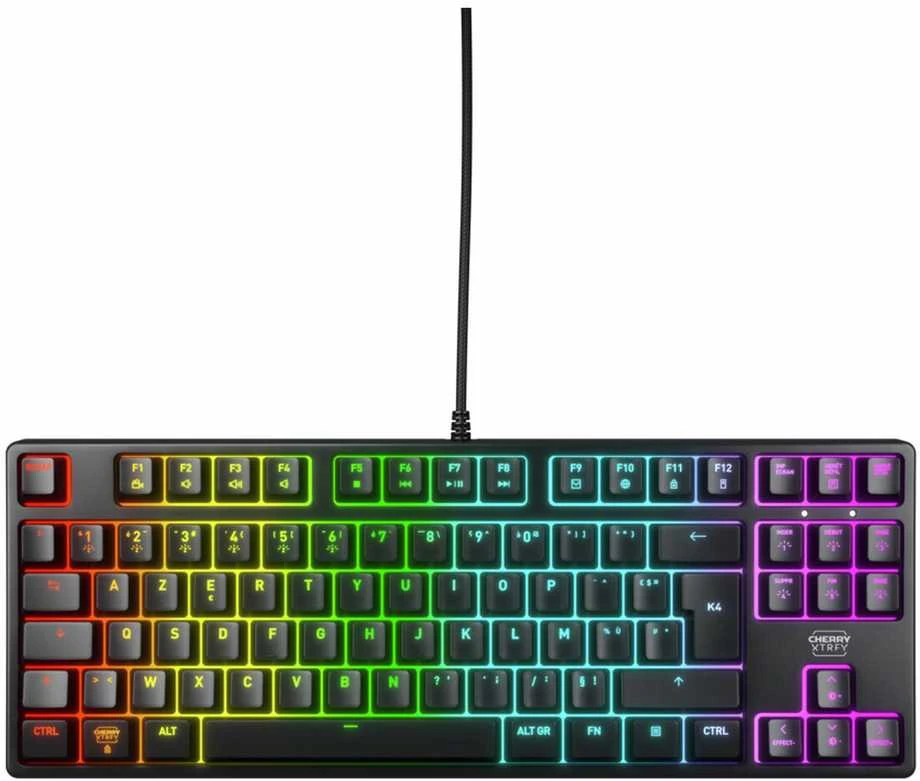 Cherry Klaviatūra K4V2 TKL FR Juodas