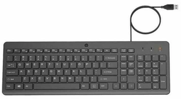 Klaviatūra ir pelė HP 150