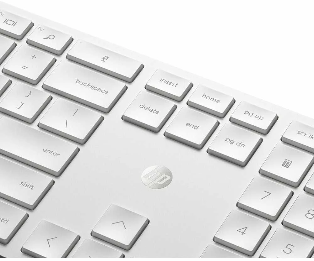 HP 650 Wireless Pelė Klaviatūra Combo - Baltas - US ENG