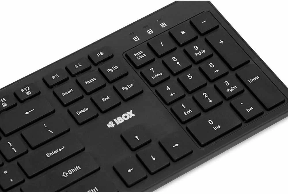 Kompiuterio Klaviatūra Ir Pelė - iBOX Workstation Pro Juoda