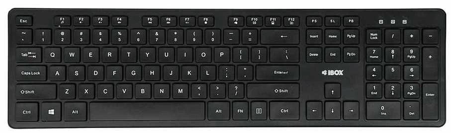 Kompiuterio Klaviatūra Ir Pelė - iBOX Workstation Pro Juoda