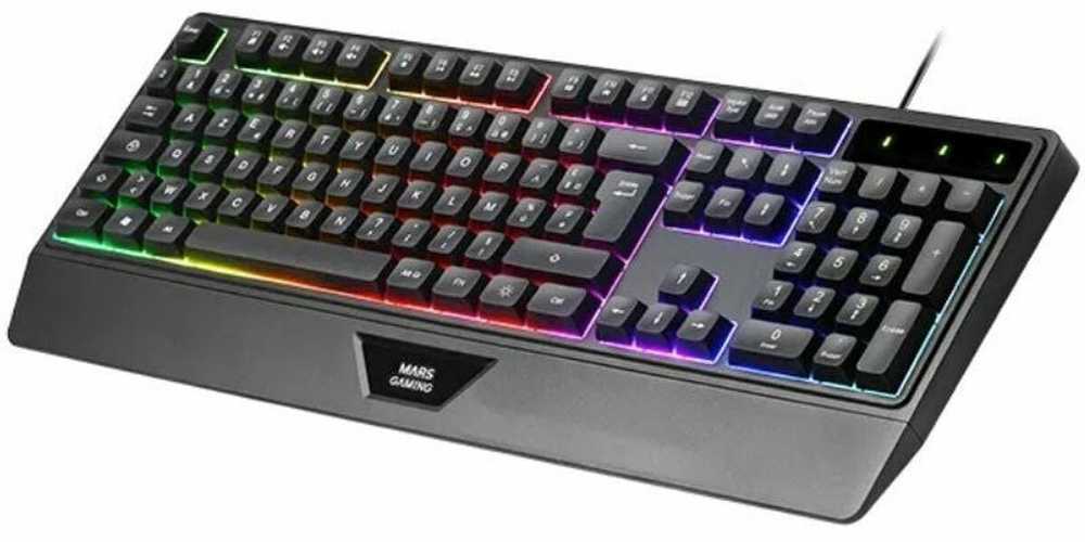 Mars Gaming žaidimų rinkinys „4 viename“ su H-Mech klaviatūra, 3200 DPI pele ir ausinėmis, MCP124PROES
