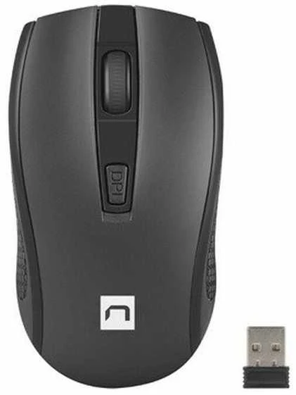 Natec | Klaviatūra ir pelė | Squid 2in1 Bundle | Klaviatūros ir pelės rinkinys | Wireless | Belaidė jungtis | US | Juodas