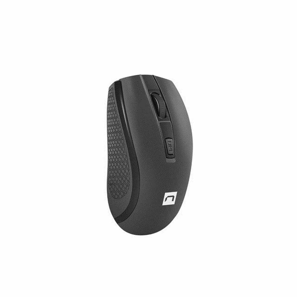 Natec | Klaviatūra ir pelė | Squid 2in1 Bundle | Klaviatūros ir pelės rinkinys | Wireless | Belaidė jungtis | US | Juodas