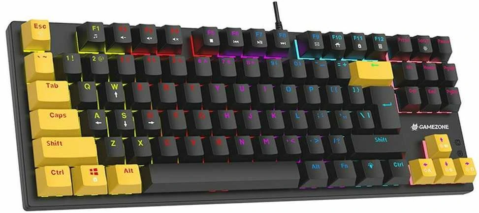 Rinkinys Klaviatūra su pele Tracer GameZone Hornet 87 su laidu juoda