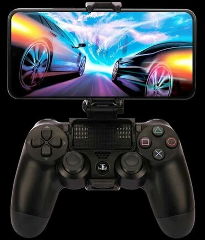 Klaviatūra „Power A PowerA“ laikiklis telefonui, skirtas „DualSense“ ir „DualShock 4“ kilimėliams