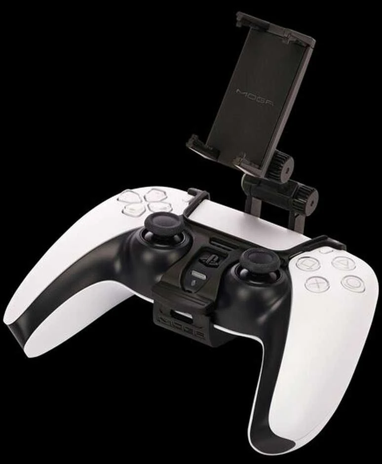Klaviatūra „Power A PowerA“ laikiklis telefonui, skirtas „DualSense“ ir „DualShock 4“ kilimėliams
