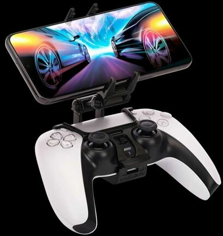 Klaviatūra „Power A PowerA“ laikiklis telefonui, skirtas „DualSense“ ir „DualShock 4“ kilimėliams