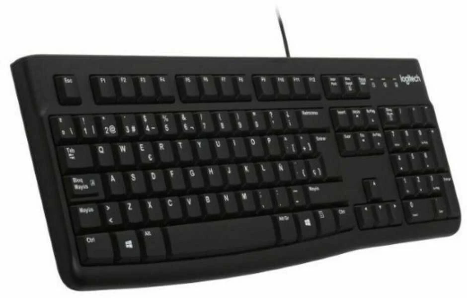 Logitech klaviatūra K120 su laidu, Ispanų