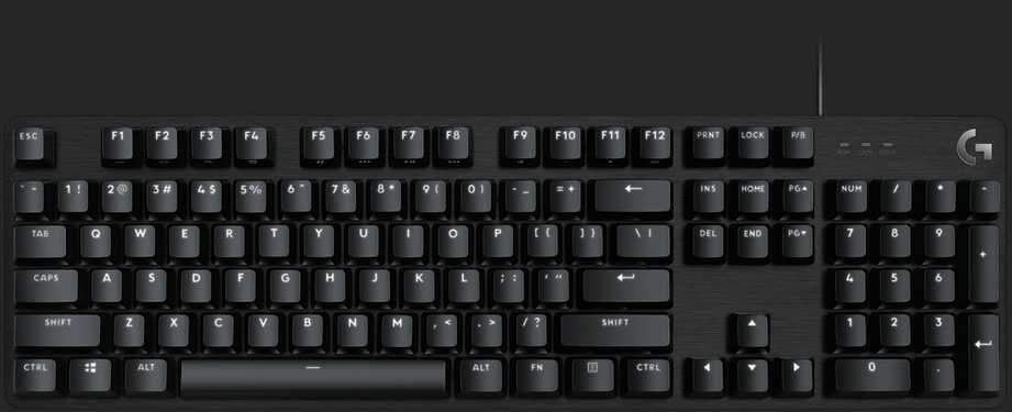 Klaviatūra Logitech G413 SE - Juodas - CH - CENTRAL -