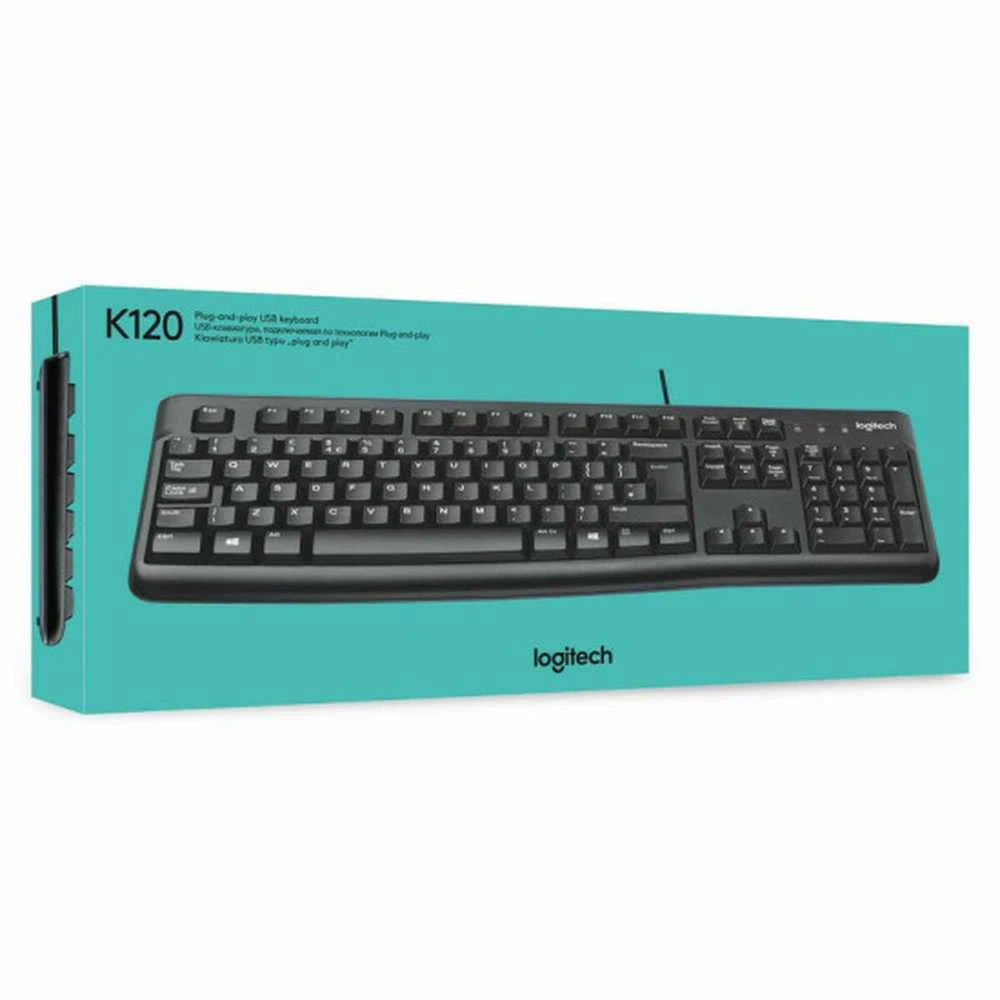 Logitech K120 Klaviatūra - CZECH LAYOUT