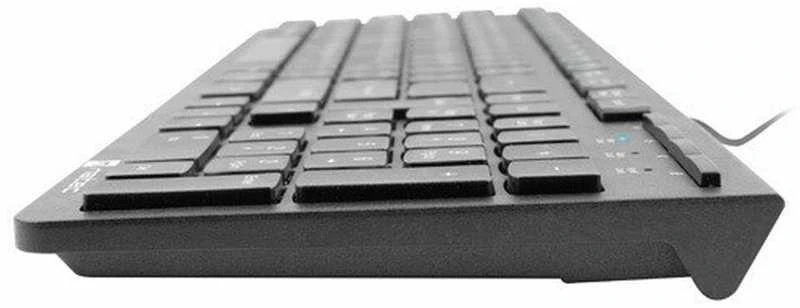 Natec | Klaviatūra | Discus 2 Slim | Standard | su laidu | US | Juodas